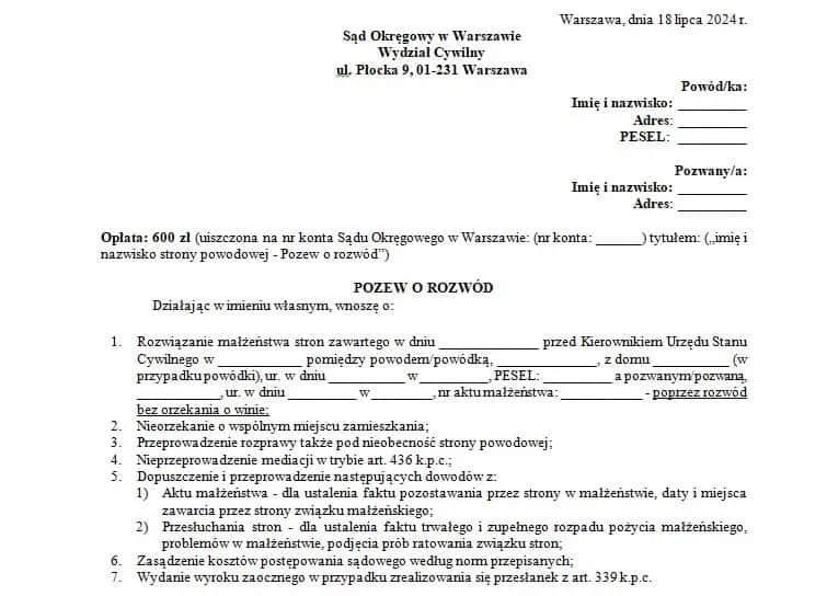 Jak złożyć pozew rozwodowy i uniknąć najczęstszych błędów?
